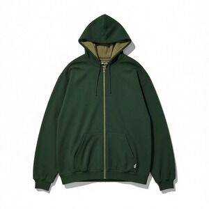 Guide Series Men's 2XLT Forest Green Thermal Waffle Lined Full Zip Hoodie Jacket